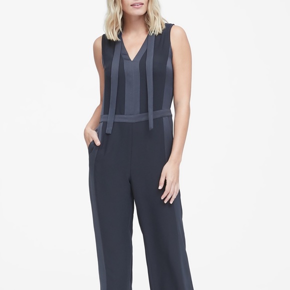 Banana Republic Tuxedo Jumpsuit Top 